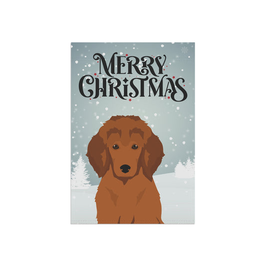 Standard Poodle Dog Garden Flag