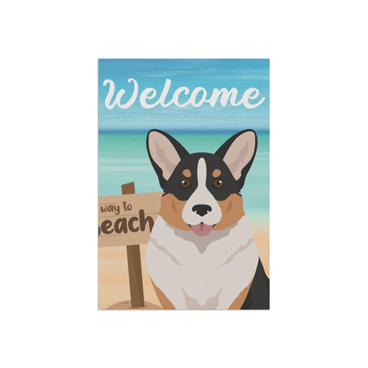 Cardigan Welsh Corgi Dog Garden Flag