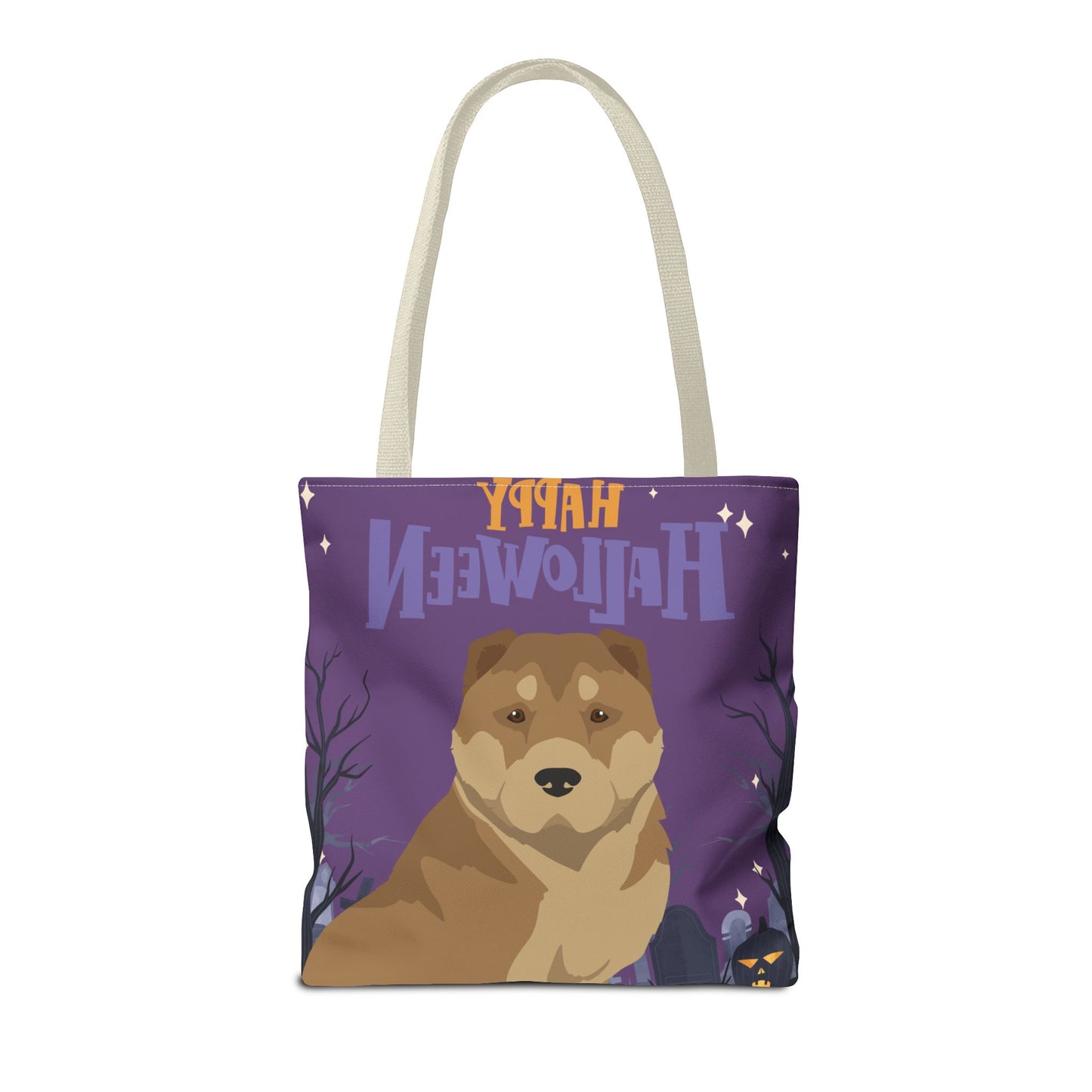 American Gampr Dog Happy Halloween Tote Bag 16x16
