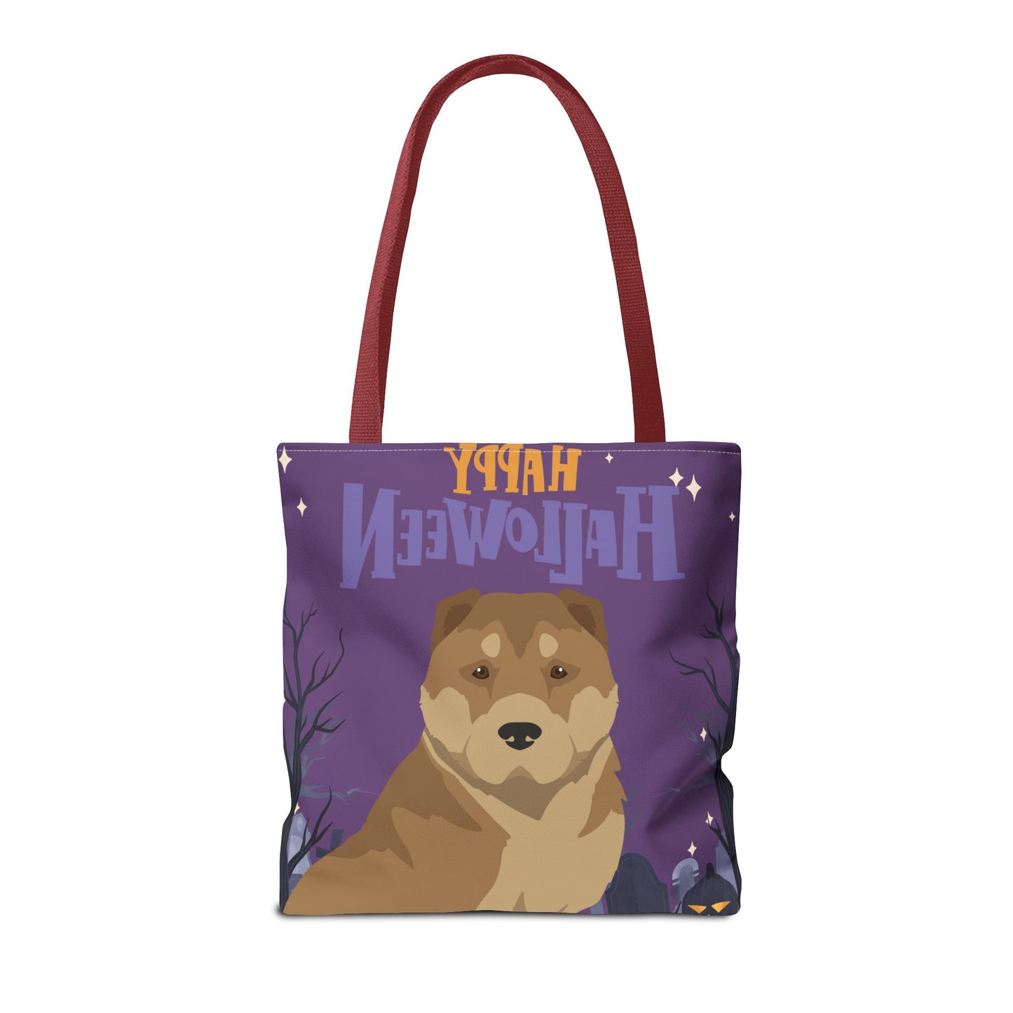 American Gampr Dog Happy Halloween Tote Bag 16x16