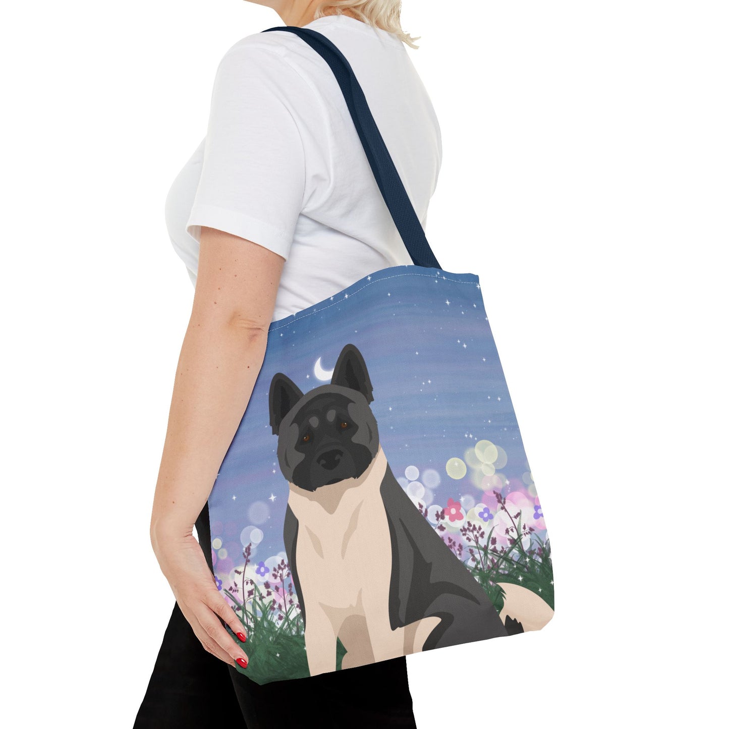 American Akita Dog Tote Bag 16x16