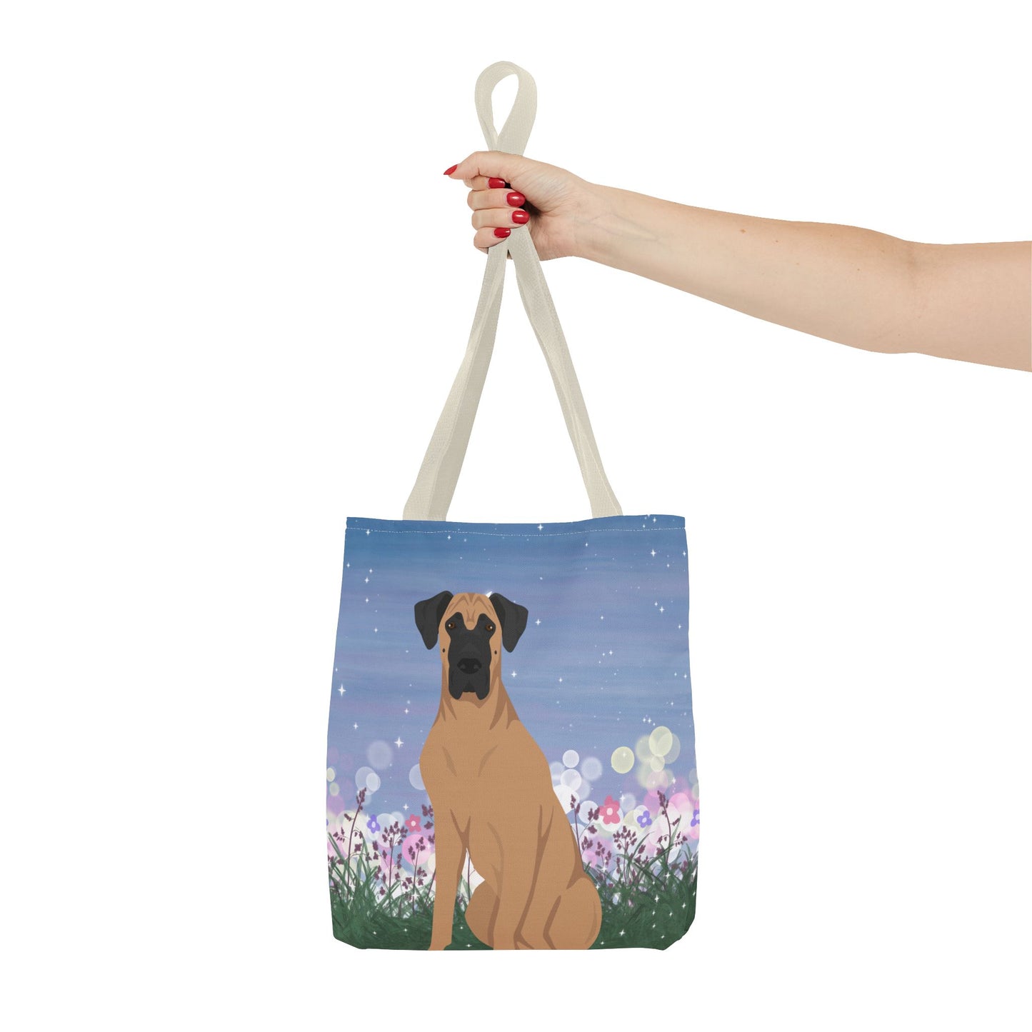 Great Dane Dog Tote Bag 13x13