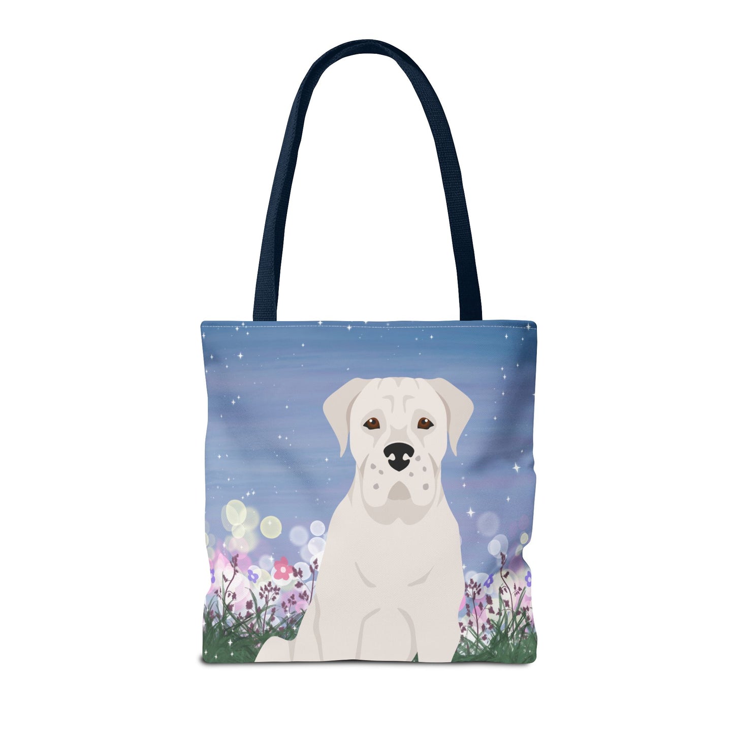 Dogo Argentino Dog Tote Bag 16x16