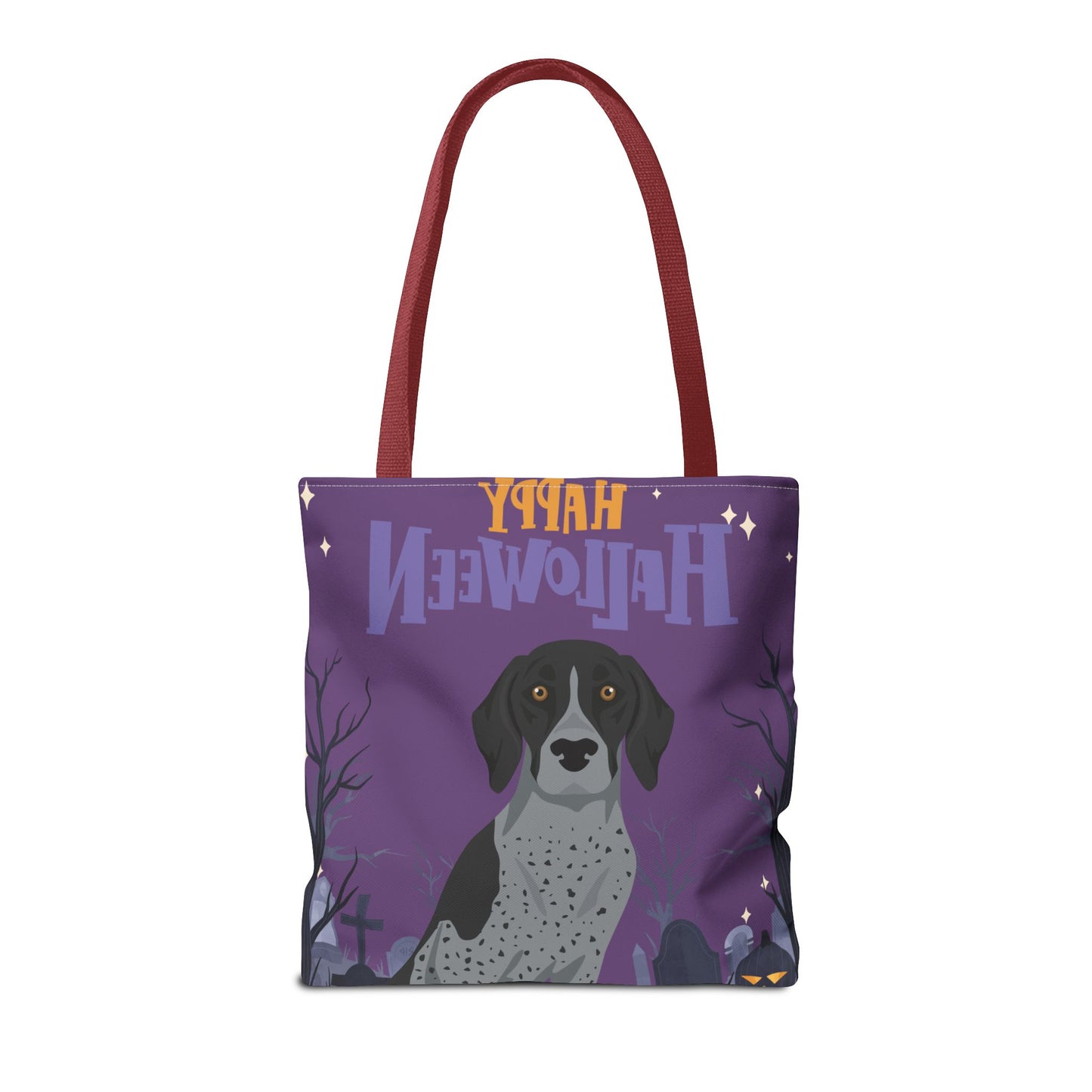German Shorthaired Pointer Dog Happy Halloween Tote Bag 16x16