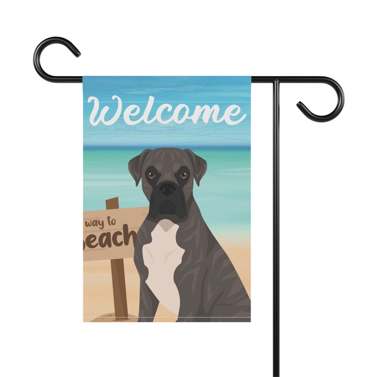 Boxer Dog Garden Flag
