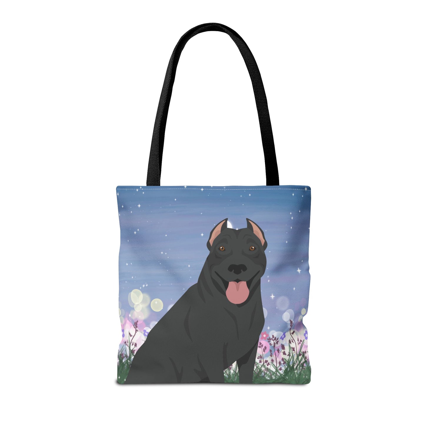 Pit Bull Dog Tote Bag 16x16