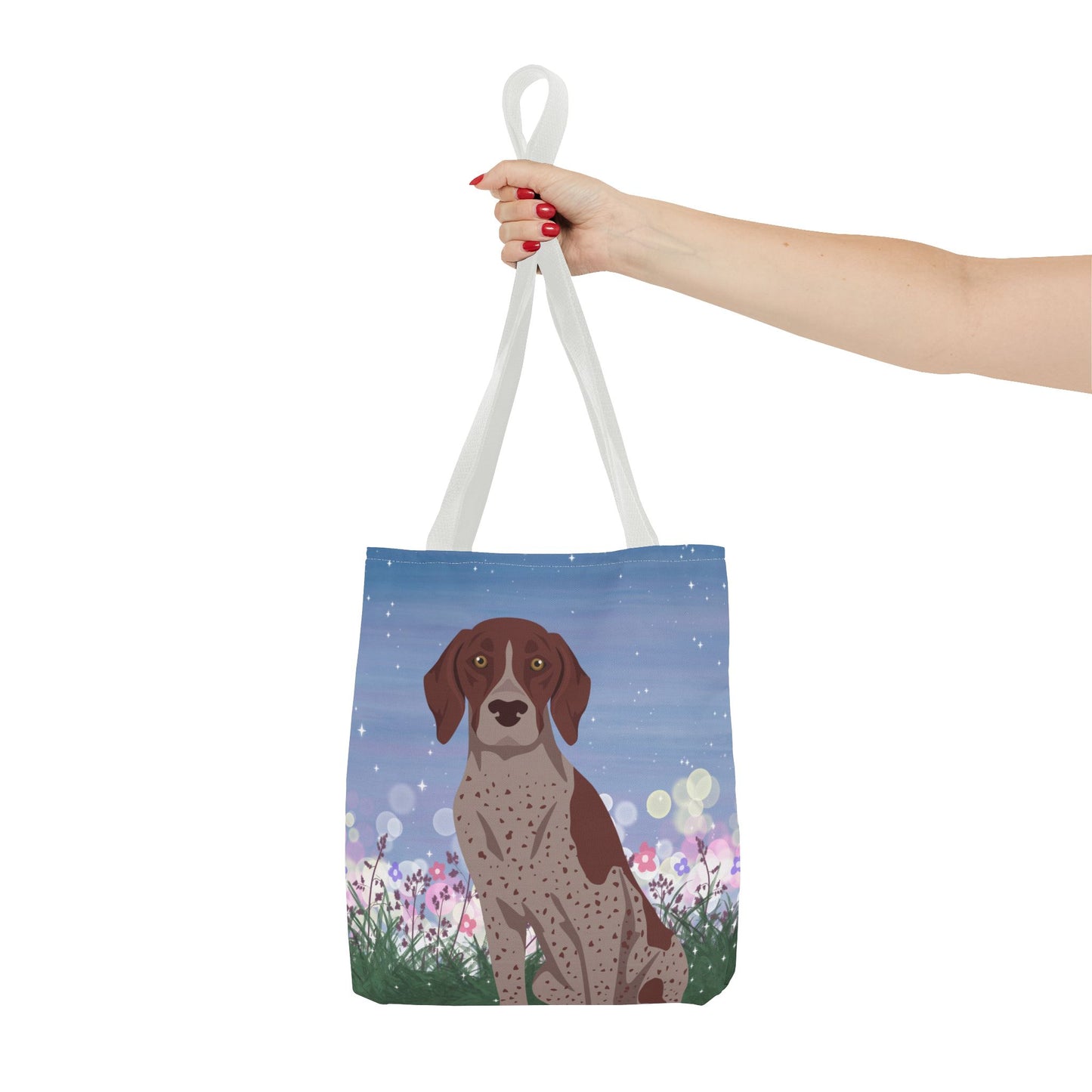 German Shorthaired Pointer Dog Tote Bag 13x13