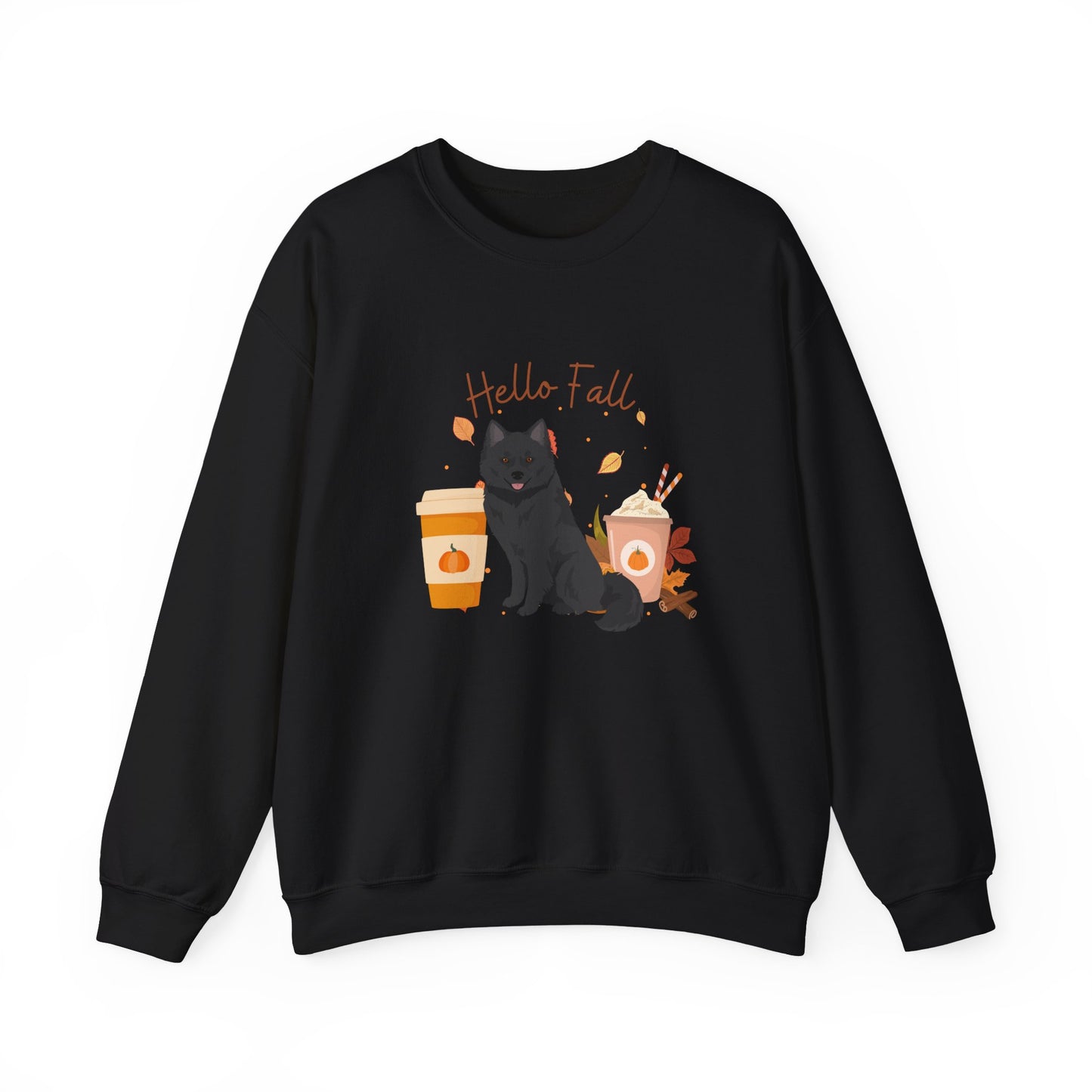 Nenets Herding Laika Dog Fall Halloween Unisex Heavy Blend Crewneck Sweatshirt