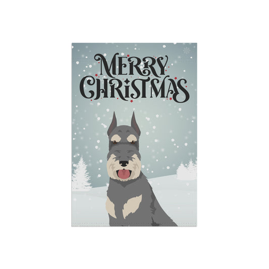 Schnauzer Dog Garden Flag