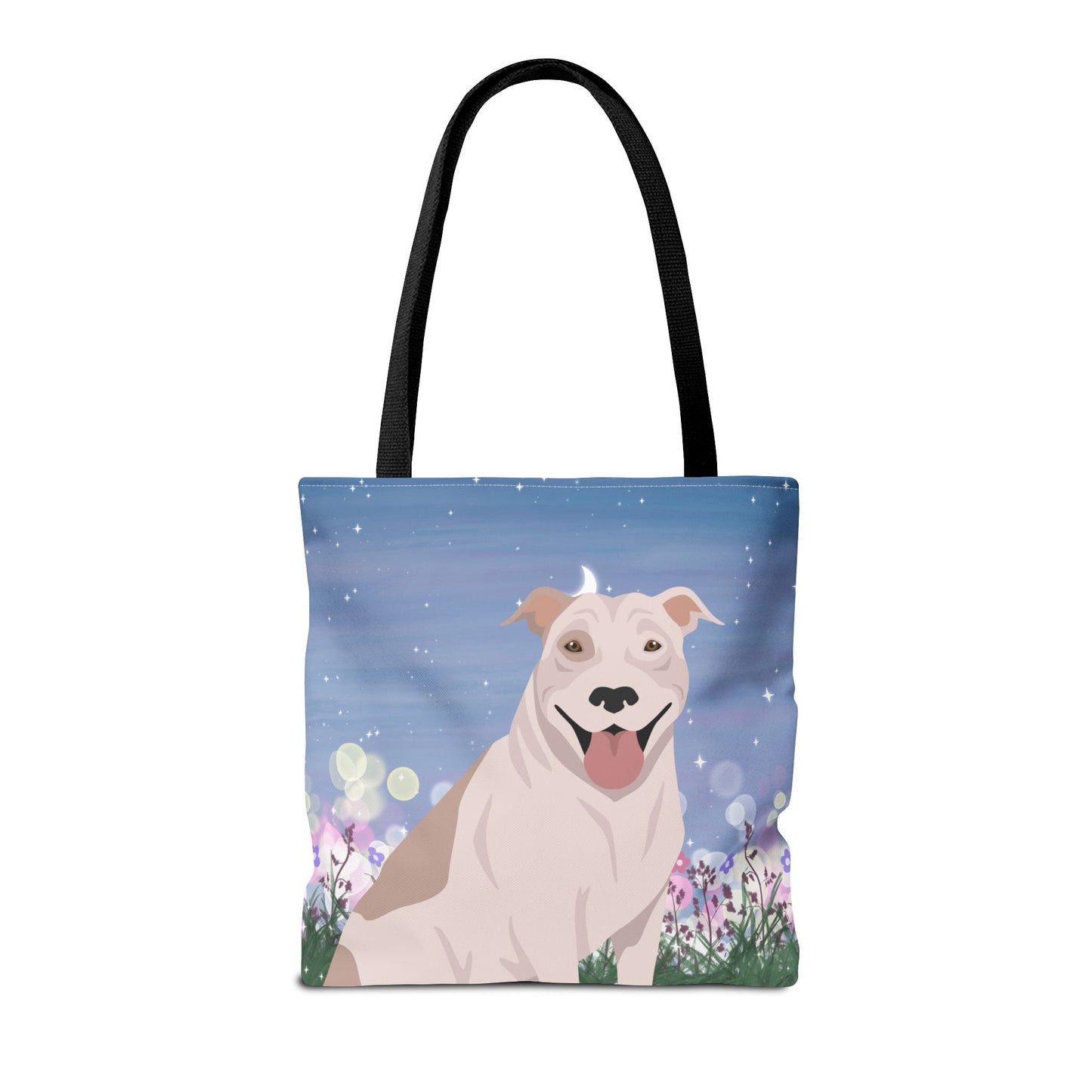 Pit Bull Dog Tote Bag 16x16