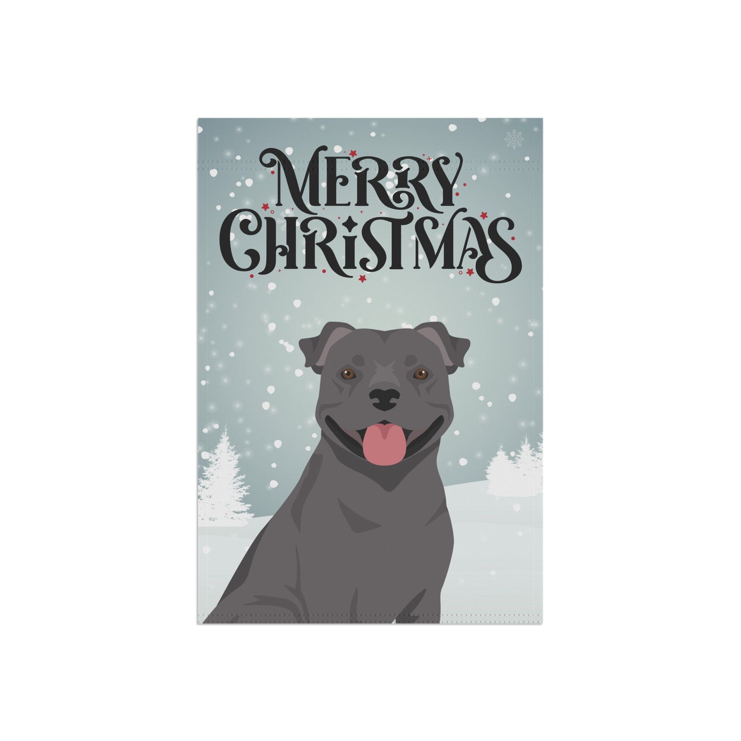 Staffordshire Bull Terrier Dog Garden Flag