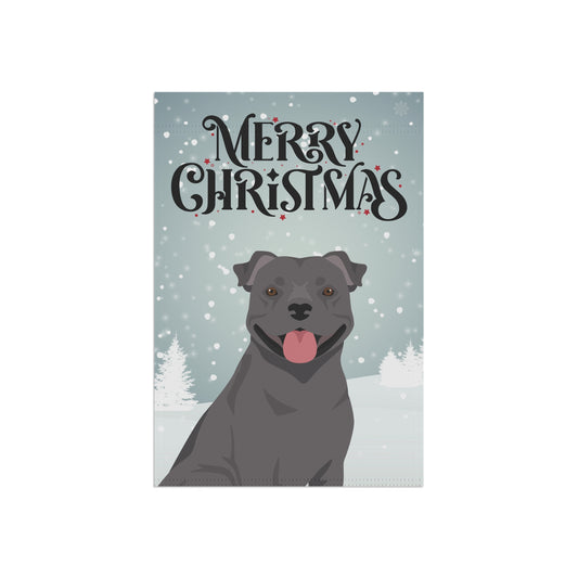 Staffordshire Bull Terrier Dog Garden Flag