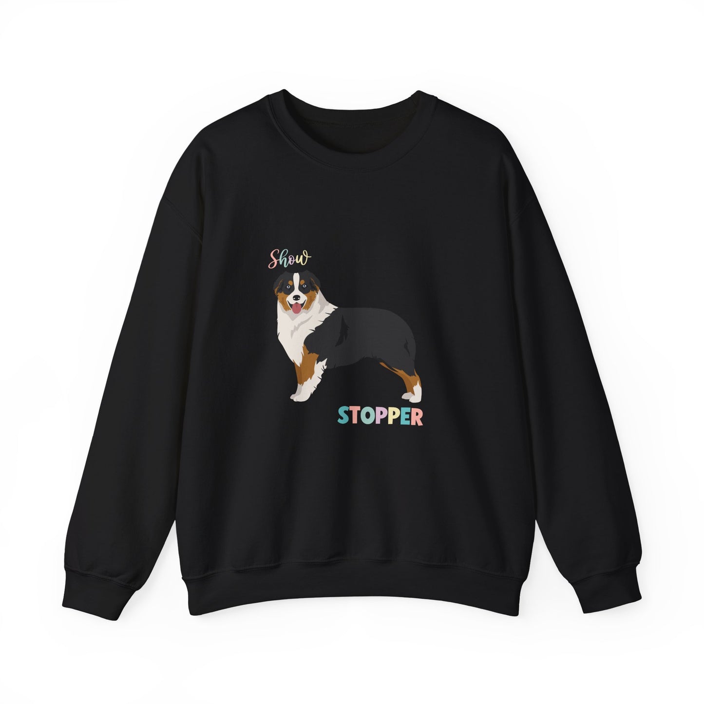 Australian Shepherd Dog Unisex Heavy Blend Crewneck Sweatshirt