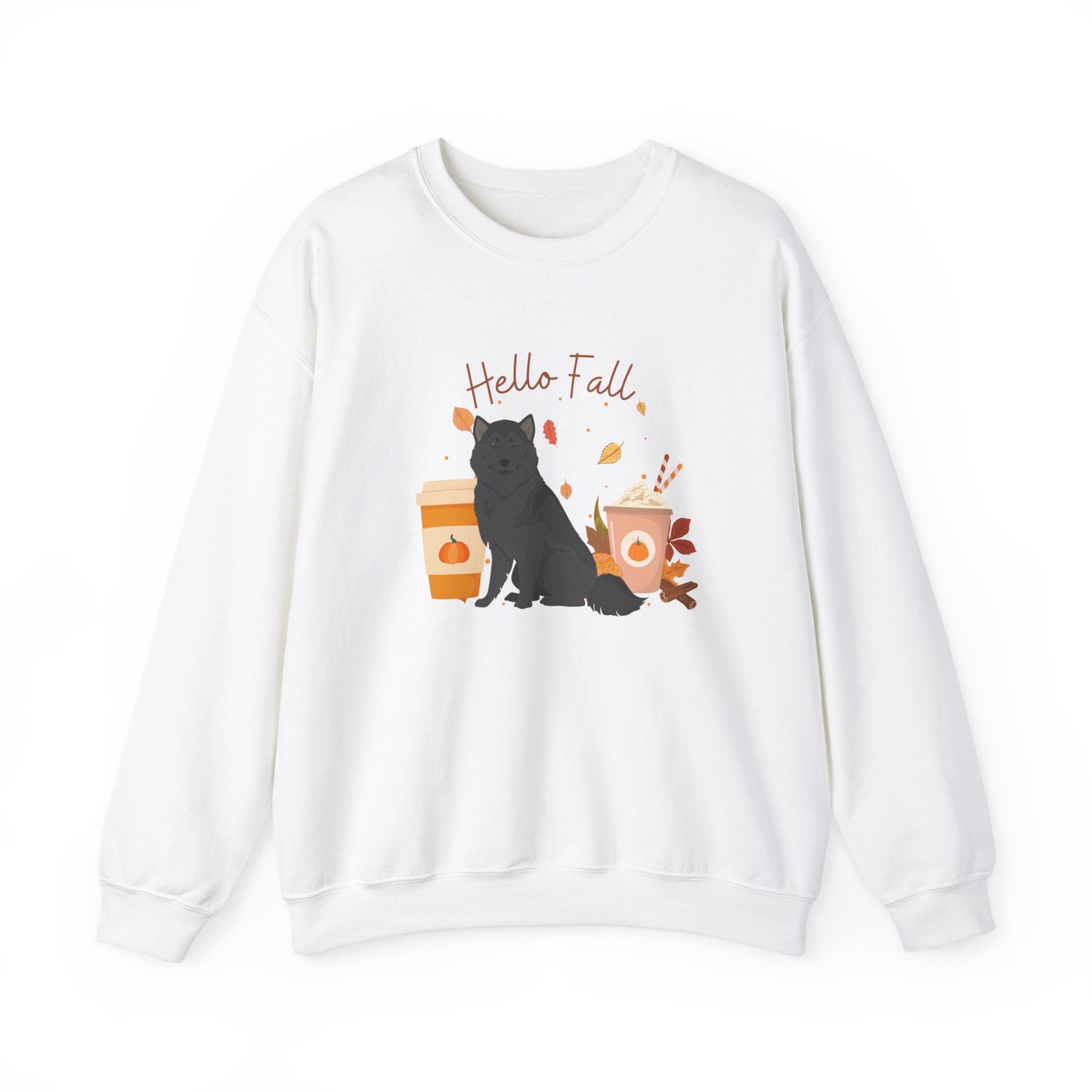 Greenland Dog Fall Halloween Unisex Heavy Blend Crewneck Sweatshirt