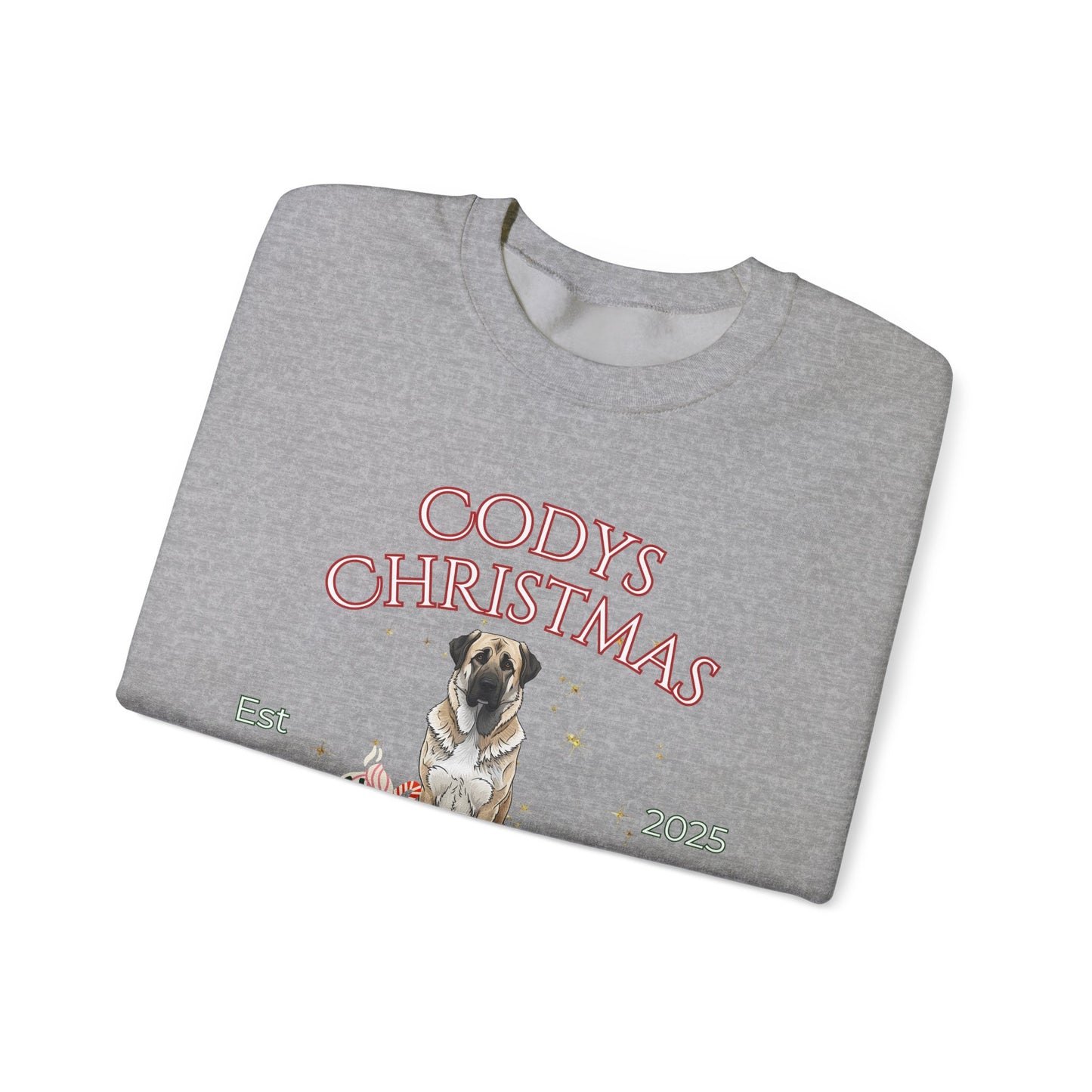 Anatolian Shepherd Dog Dog Christmas Social Club Unisex Heavy Blend Crewneck Sweatshirt Custom Name