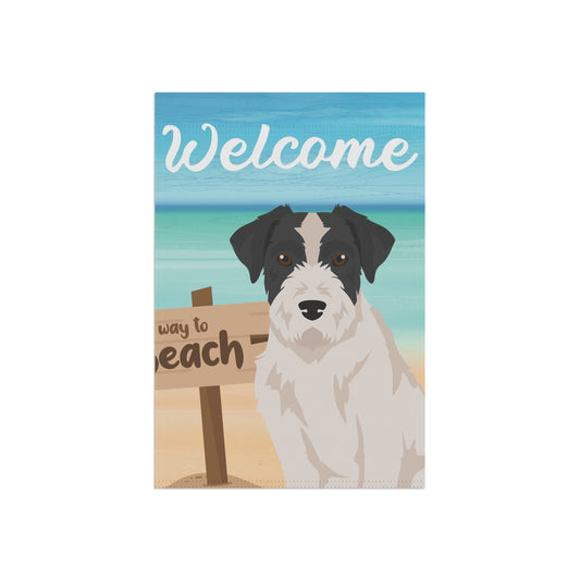 Jack Russell Terrier Dog Garden Flag