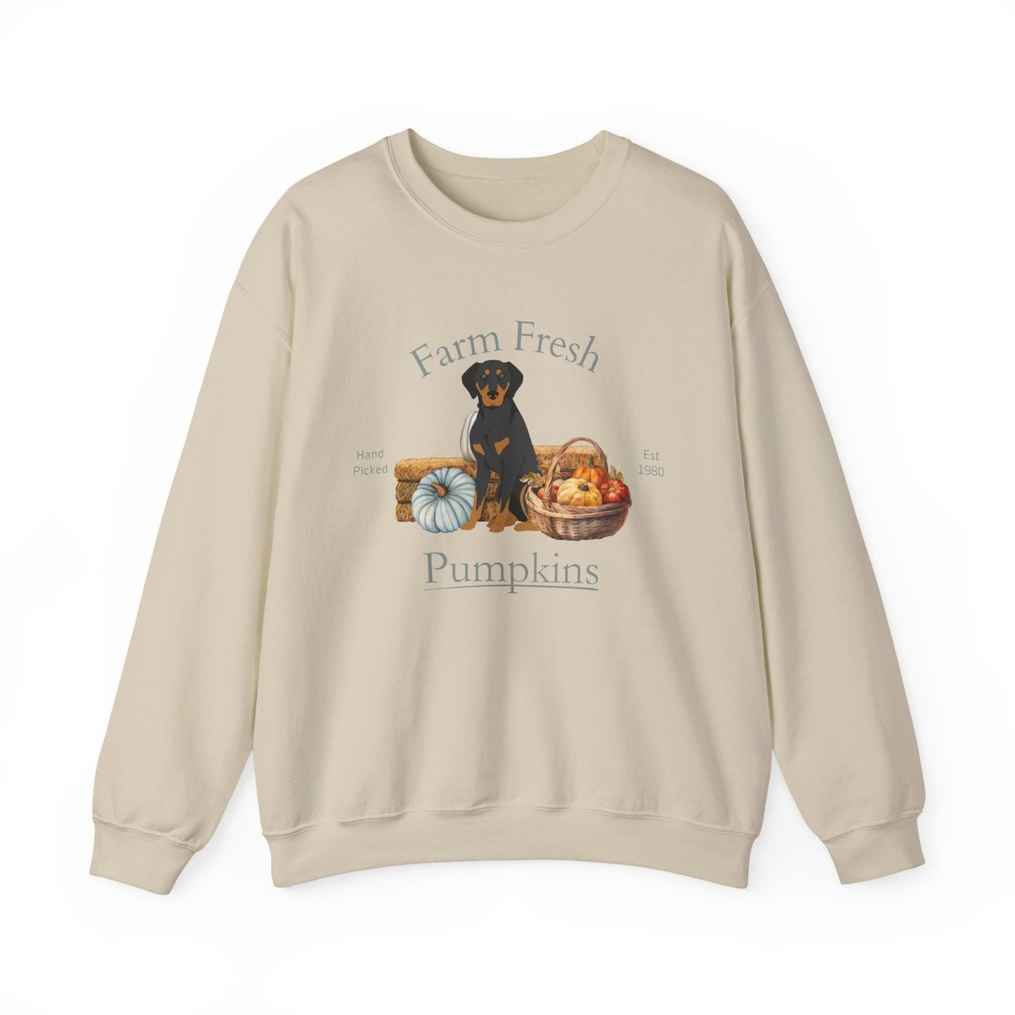 Transylvanian Hound Dog Fall Farm Fresh Unisex Heavy Blend Crewneck Sweatshirt