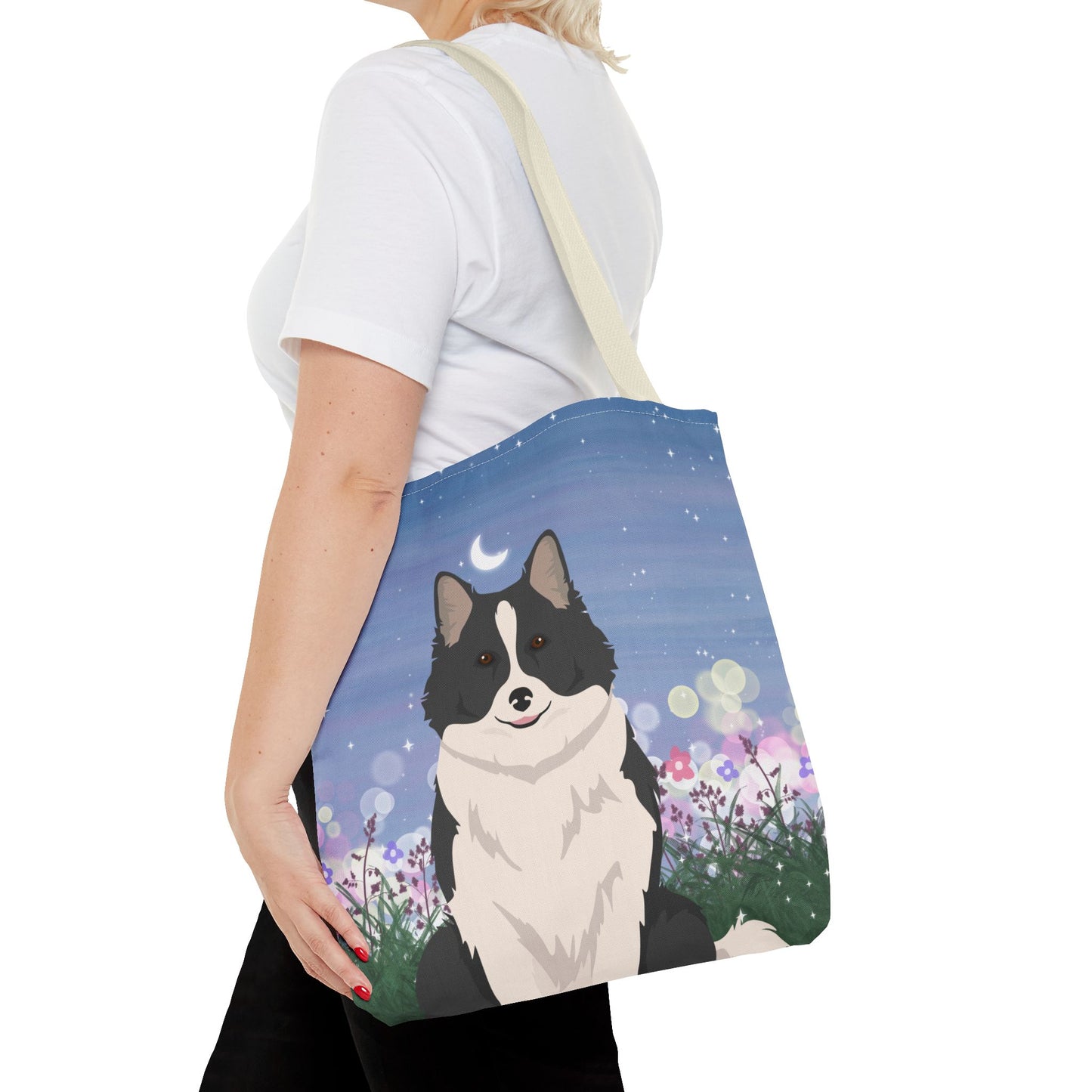 Icelandic Sheepdog Dog Tote Bag 16x16
