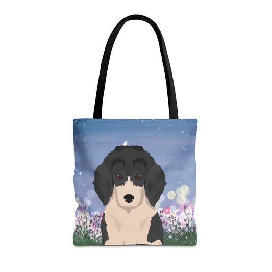 Poodle Dog Tote Bag 16x16