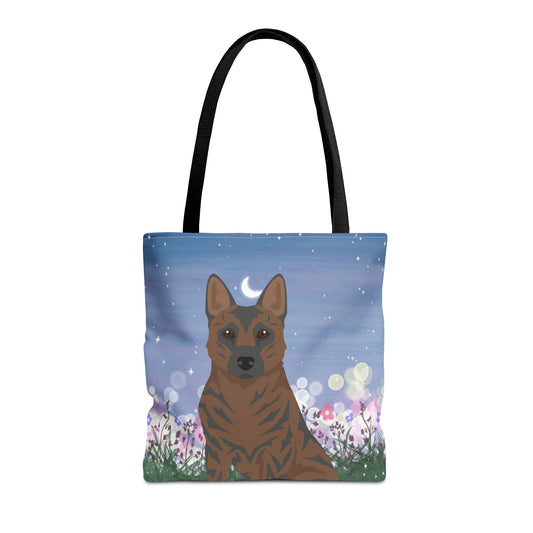 Kai Ken Dog Tote Bag 16x16