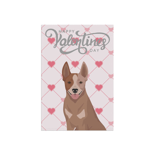 Australian Stumpy Tail Cattle Dog Valentine's Day Garden Flag