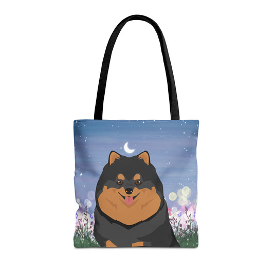 Pomeranian Dog Tote Bag 16x16