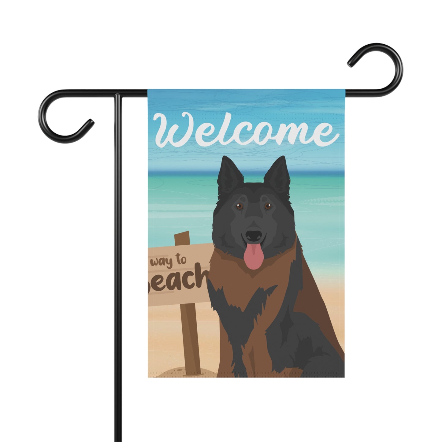 Belgian Tervuren Dog Garden Flag