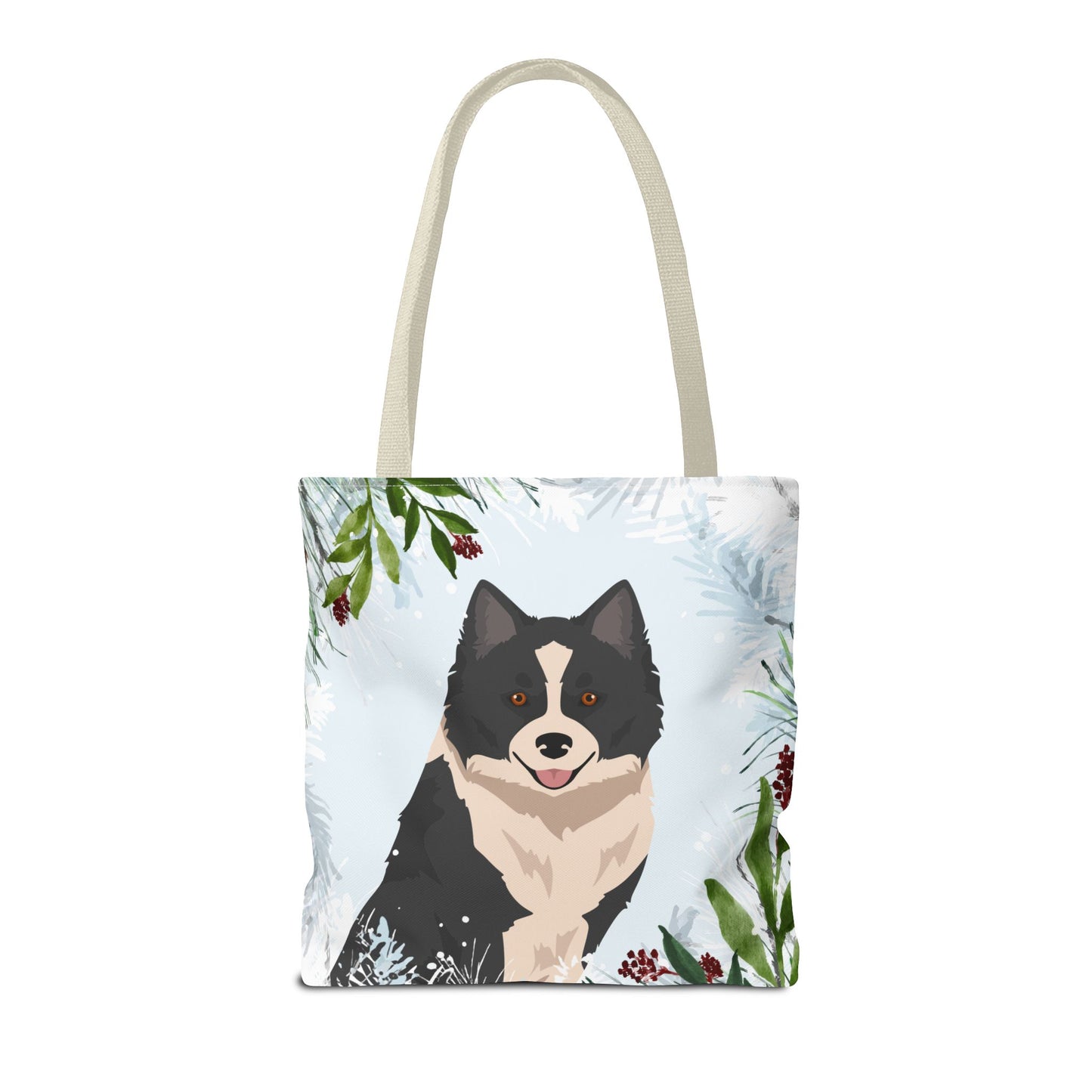 Nenets Herding Laika Dog Christmas Holiday Tote Bag 16x16