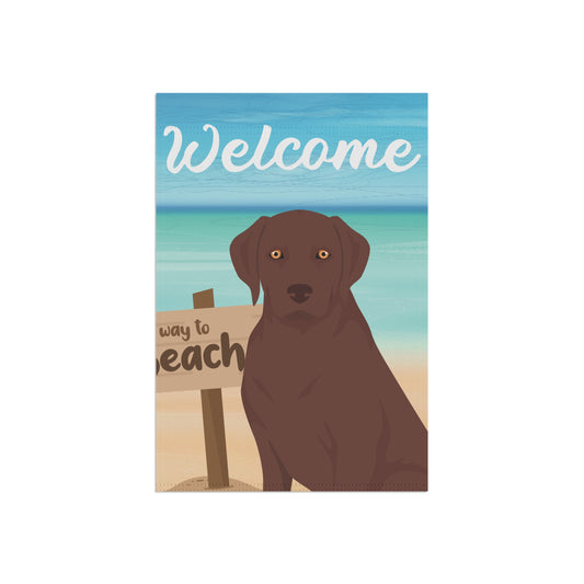 Labrador Retriver Dog Garden Flag