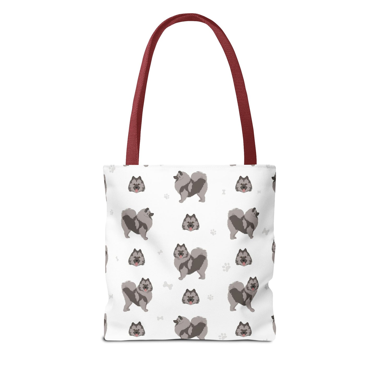 Keeshond Dog Tote Bag, Keeshond Dog Mom Gift