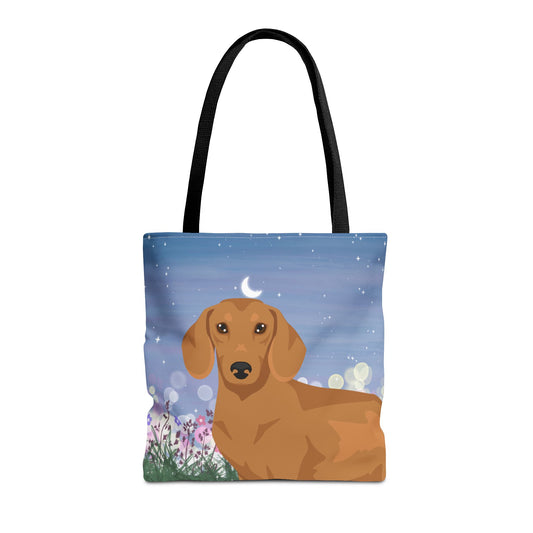 Dachshund Dog Tote Bag 16x16