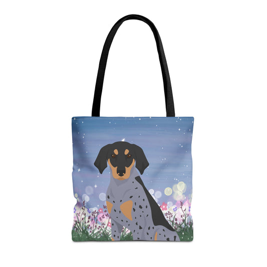 Bluetick Coonhound Dog Tote Bag 16x16