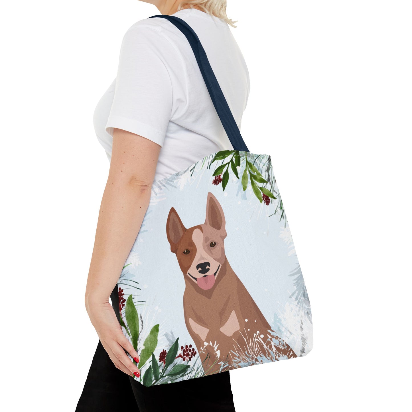 Australian Stumpy Tail Cattle Dog Dog Christmas Holiday Tote Bag 16x16