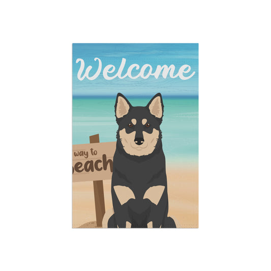 Lapponian Herder Dog Garden Flag