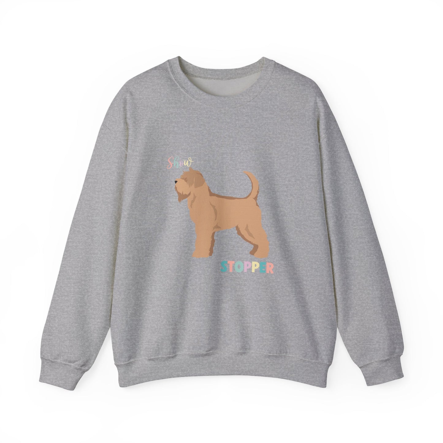 Soft Coated Wheaten Terrier Dog Unisex Heavy Blend Crewneck Sweatshirt
