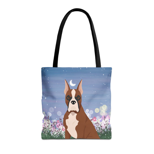 Boxer Dog Tote Bag 16x16