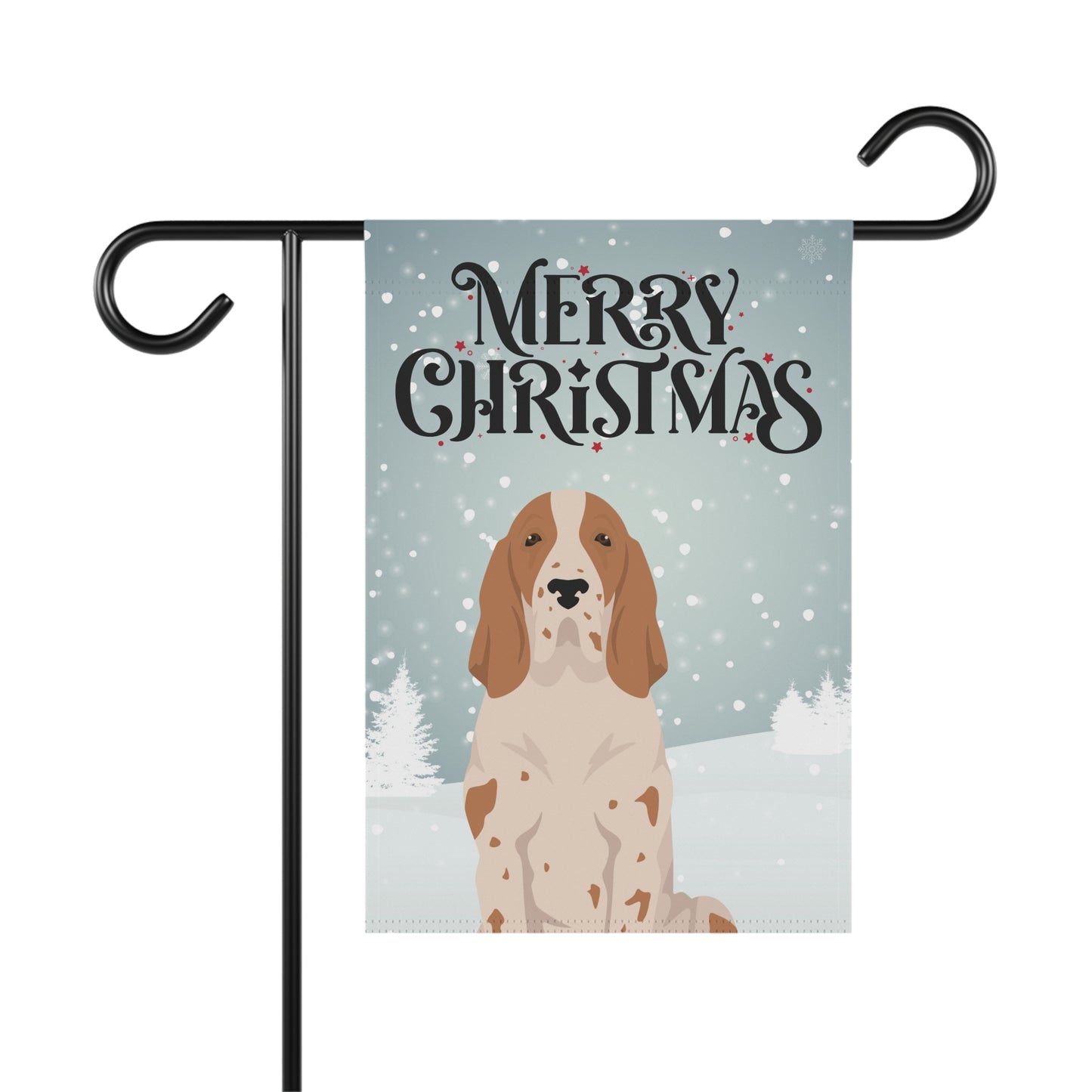 Bracco Italiano Dog Garden Flag
