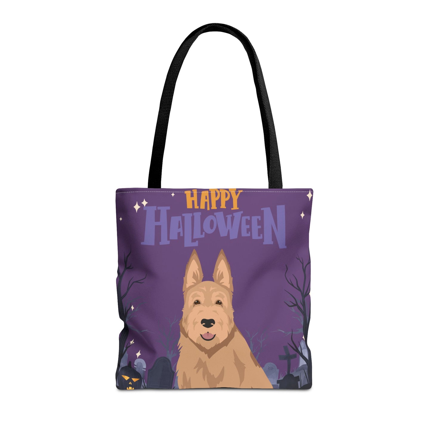 Berger Picard Dog Happy Halloween Tote Bag 16x16