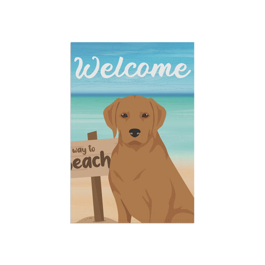 Labrador Retriver Dog Garden Flag