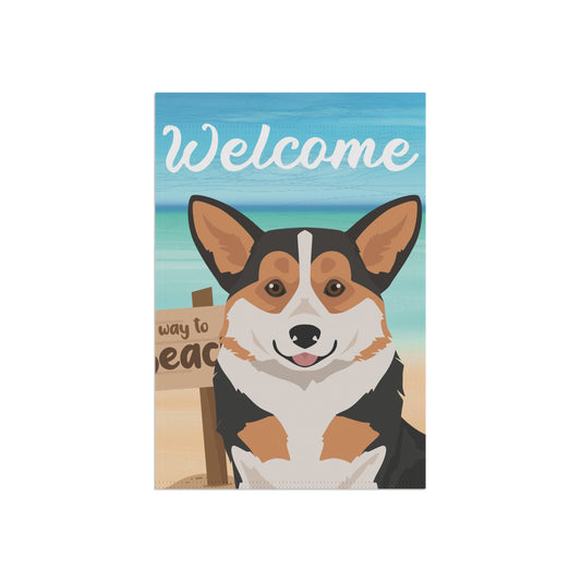 Pembroke Welsh Corgi Dog Garden Flag