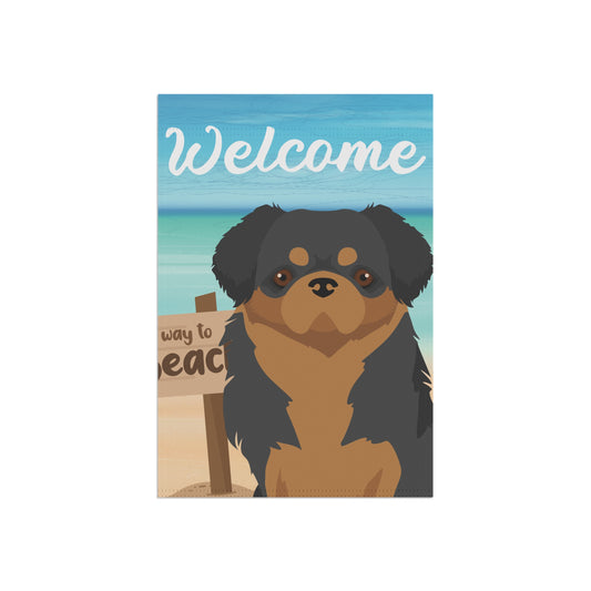 Tibetan Spaniel Dog Garden Flag