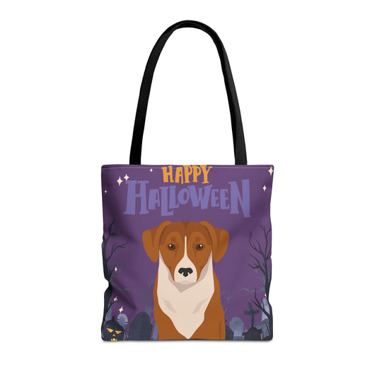 Austrian Pinscher Dog Happy Halloween Tote Bag 16x16