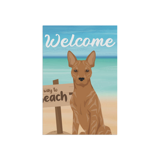 Telomian Dog Garden Flag