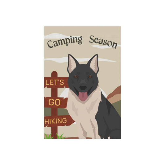 Russo European Laika Dog Camping Garden Flag