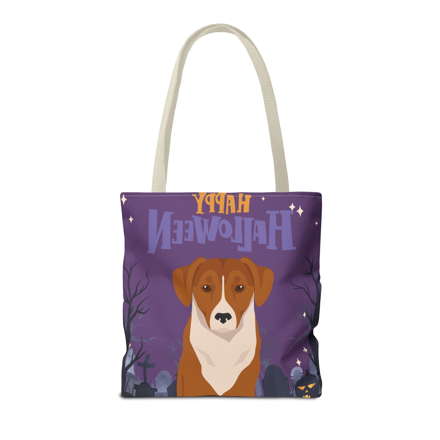Austrian Pinscher Dog Happy Halloween Tote Bag 16x16