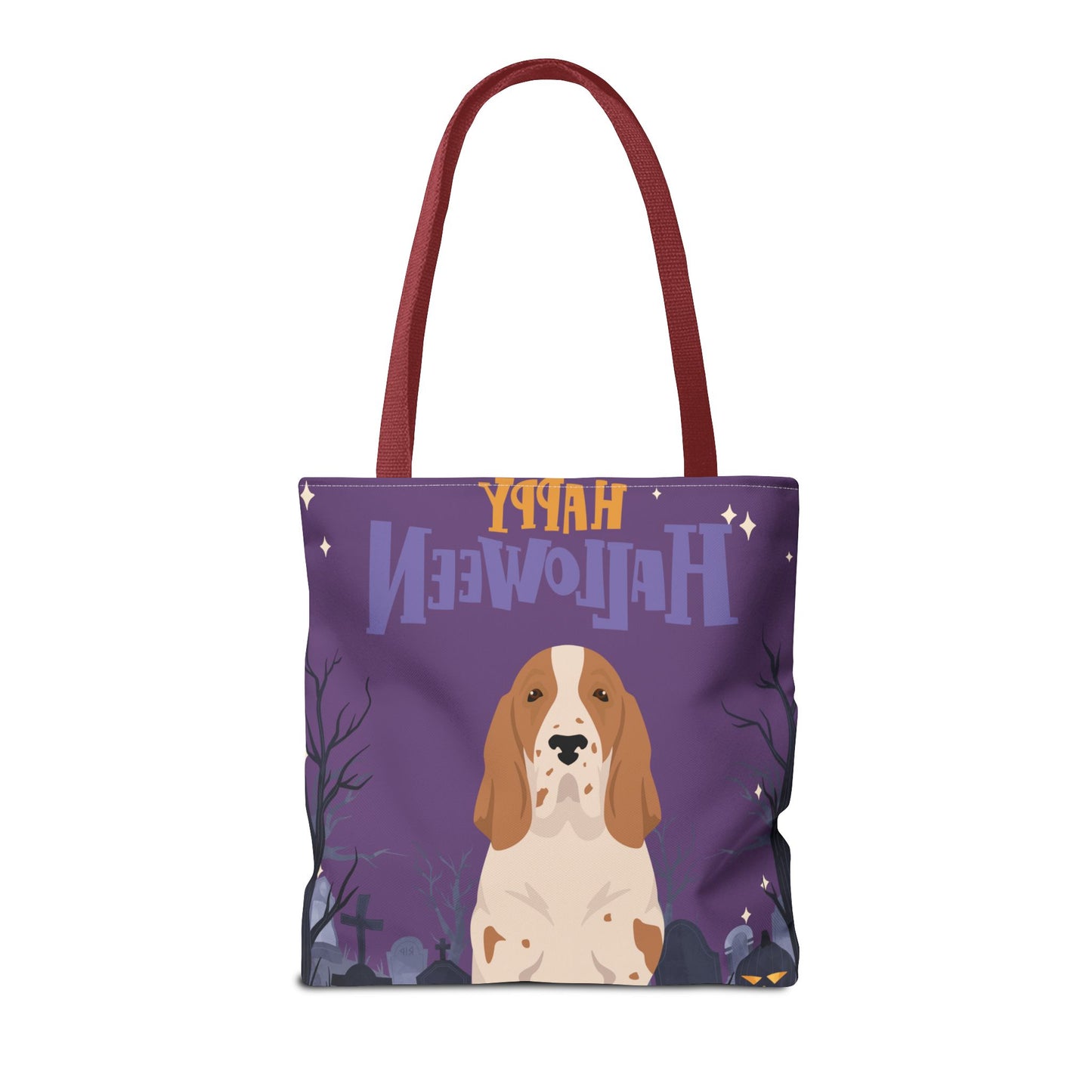 Bracco Italiano Dog Happy Halloween Tote Bag 16x16