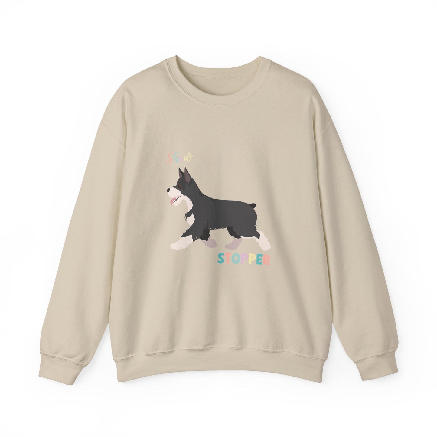 Schnauzer Dog Unisex Heavy Blend Crewneck Sweatshirt