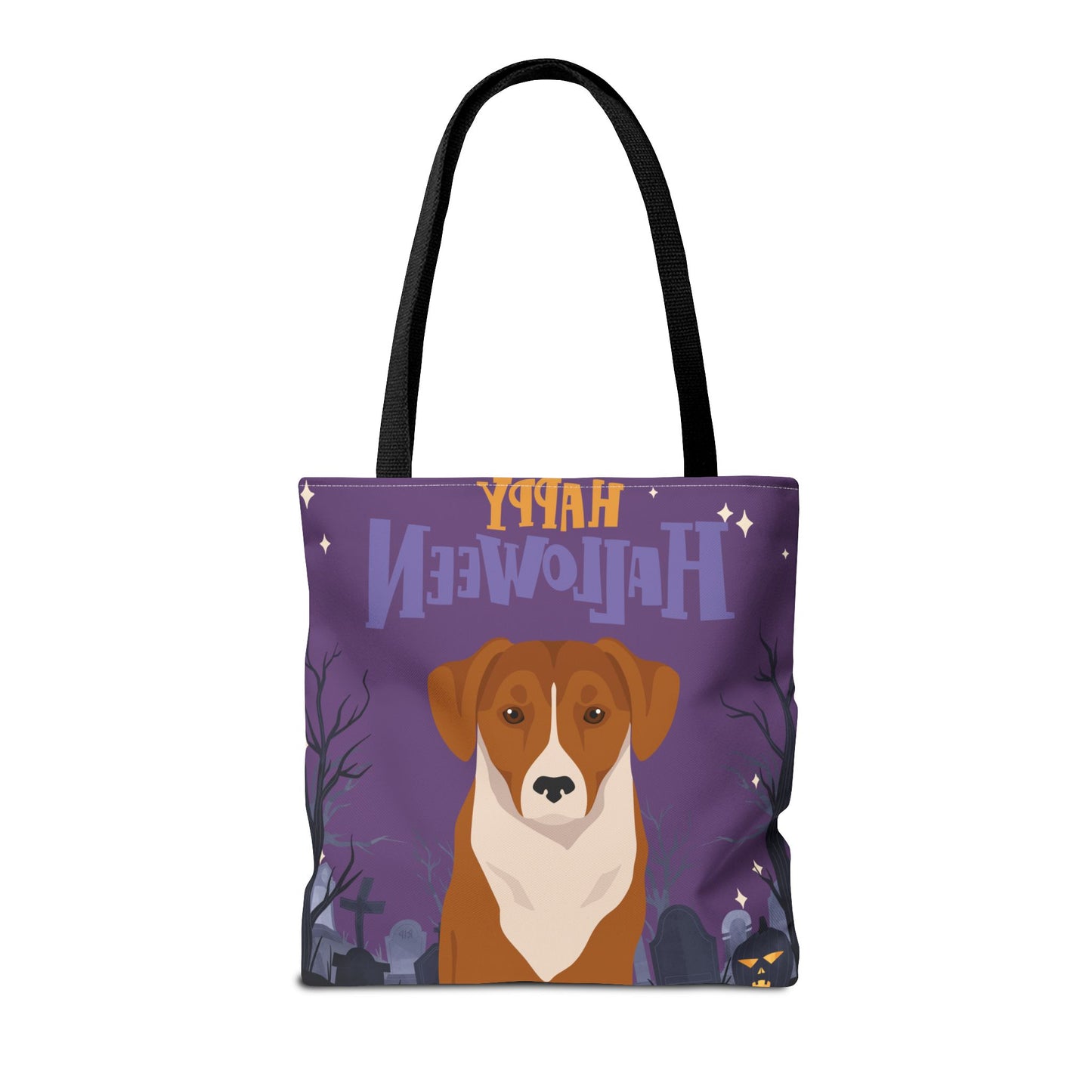 Austrian Pinscher Dog Happy Halloween Tote Bag 16x16
