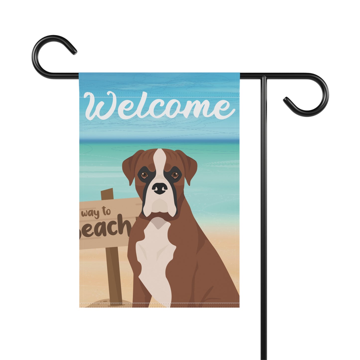 Boxer Dog Garden Flag