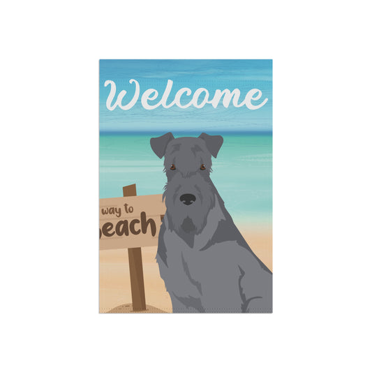 Kerry Blue Terrier Dog Garden Flag
